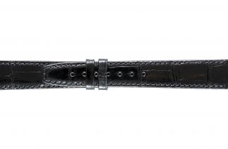 Uhrenarmband Alligatorleder K0704LL black