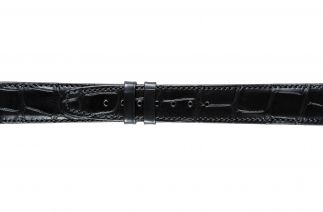 Uhrenarmband Alligatorleder K0704MES black