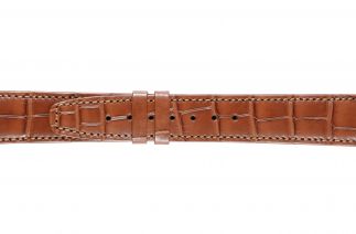 Uhrenarmband Alligatorleder K0704MES brown 60141