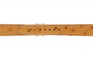 Uhrenarmband Straussenleder K0900L cognac